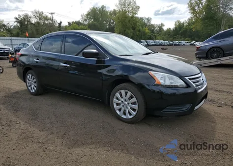 2015 Nissan Sentra S from USA, damaged, VIN 3N1AB7AP8FY357866